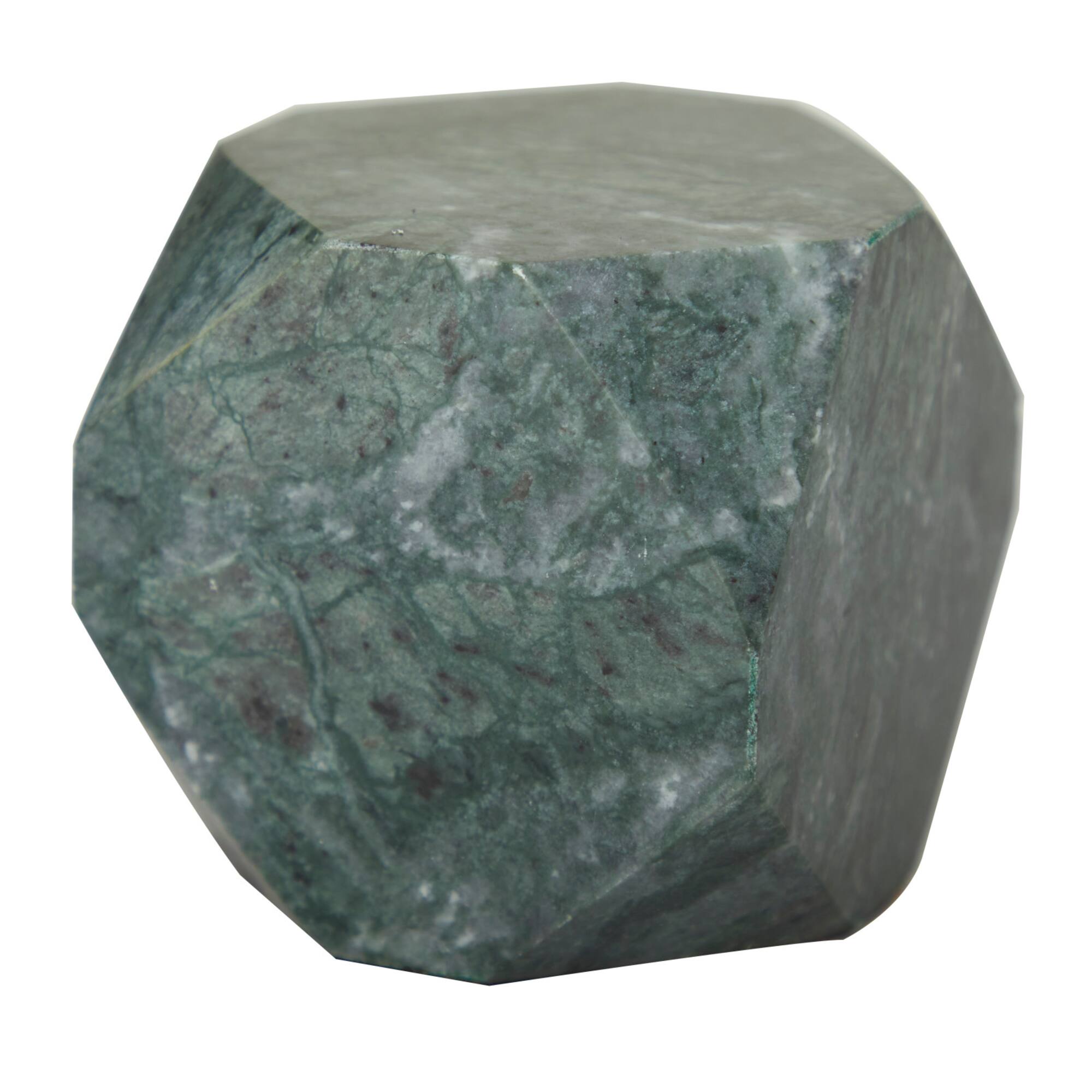 CosmoLiving by Cosmopolitan 4" Geometric Marble Block Bookend Set